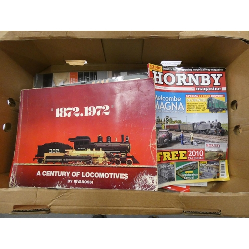 209 - Box of model making and toy magazines.