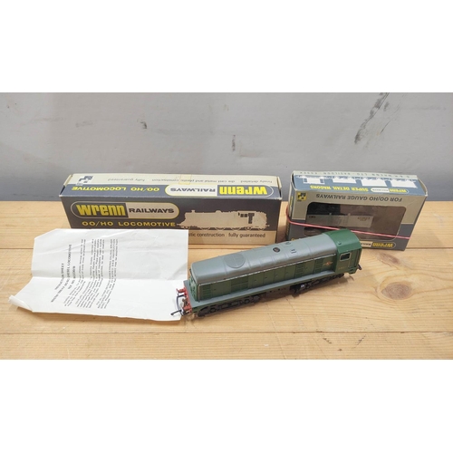 66 - Two Wrenn OO gauge models including Bo-Bo Diesel Electric BR. W2230, with box and papers and a coal ... 