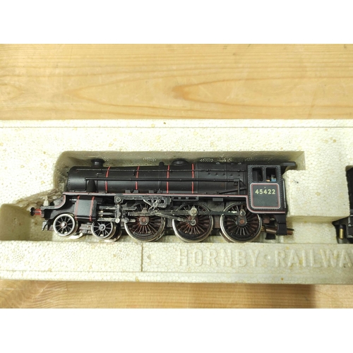 70 - Boxed Hornby models including BR 4-6-0 Class 5 locomotive R2081 and two 2008 Christmas edition 7 pla... 