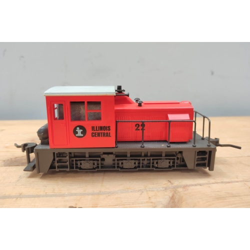 93 - Two Atlas Model Railway O gauge electric locomotives  including a Reading Lines WDT Switcher 61... 