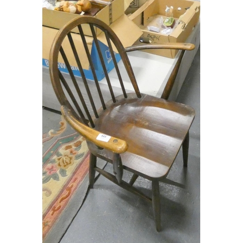 445 - Windsor chair.