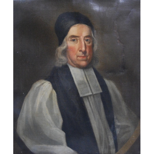 332 - 18th/19th Century SchoolPortrait of 'Edward' Lord Archbishop of Tuam, 1738, half lengthOil on canvas... 