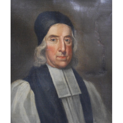 332 - 18th/19th Century SchoolPortrait of 'Edward' Lord Archbishop of Tuam, 1738, half lengthOil on canvas... 