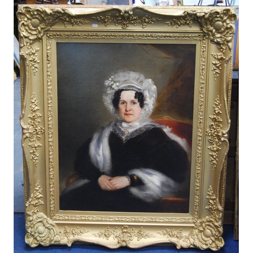 342 - 19th Century British SchoolPortrait of Mrs Obadiah Willans, wife of Mr Obadiah Willans and Great Aun... 