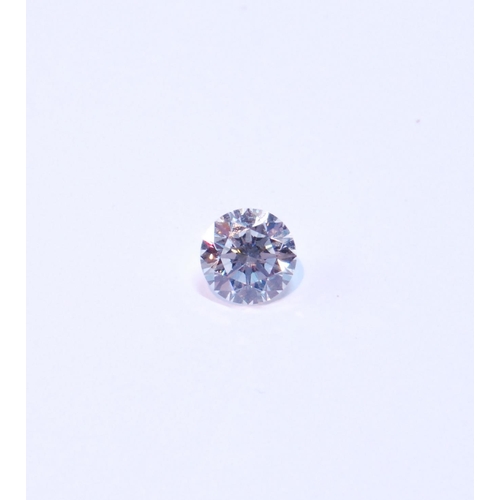 85 - Diamond brilliant, unmounted, with HRD Antwerp report given as 1.06ct, colour G, clarity VVS2.