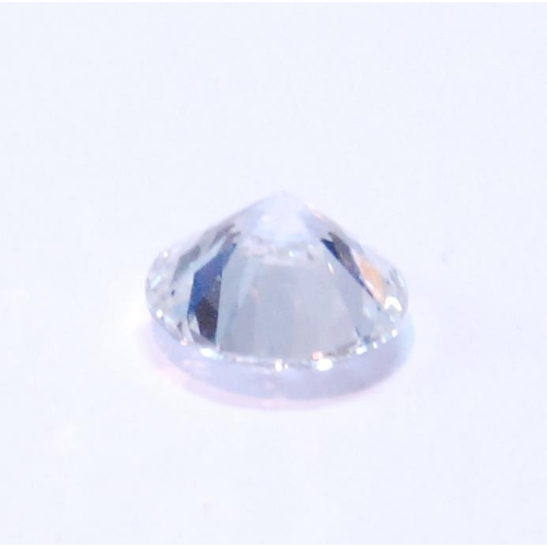 85 - Diamond brilliant, unmounted, with HRD Antwerp report given as 1.06ct, colour G, clarity VVS2.