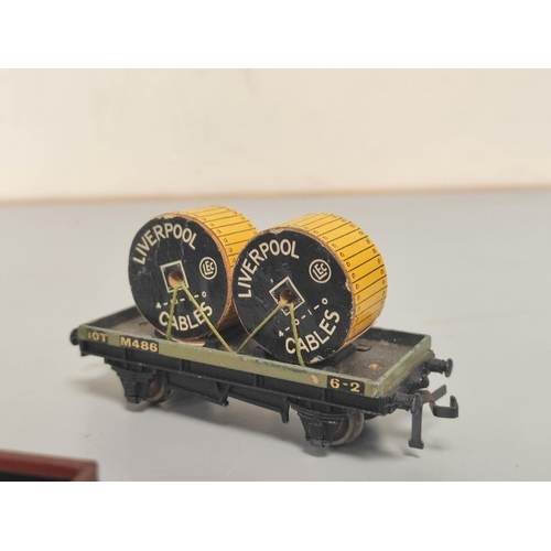 94 - Quantity of vintage Hornby Dublo OO gauge rolling stock to include 32086 Liverpool Cables wagon, ope... 