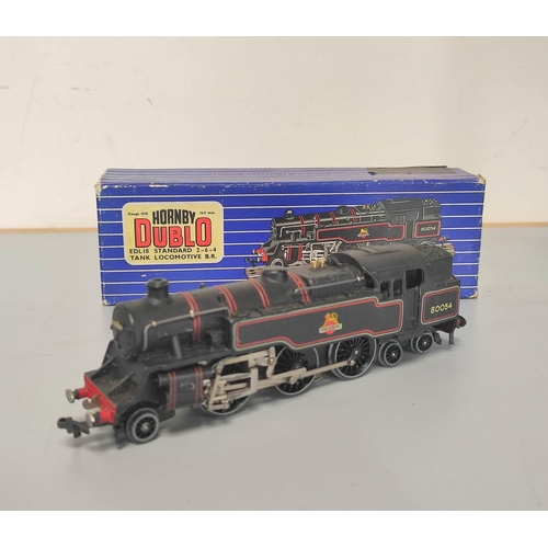 97 - Three Hornby OO gauge locomotives comprising of two BR 0-6-2 EDL17 Tank Locomotives locomotives and ... 