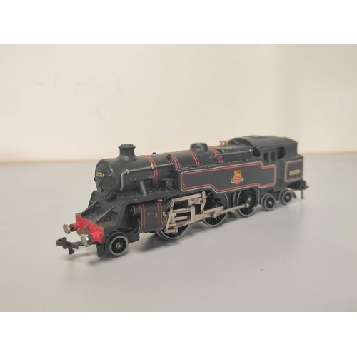 97 - Three Hornby OO gauge locomotives comprising of two BR 0-6-2 EDL17 Tank Locomotives locomotives and ... 