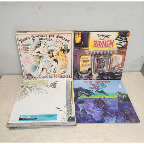 351 - Collection of mixed records to include Yes The Quest gatefold sleeve double album, Wartime Fast Food... 