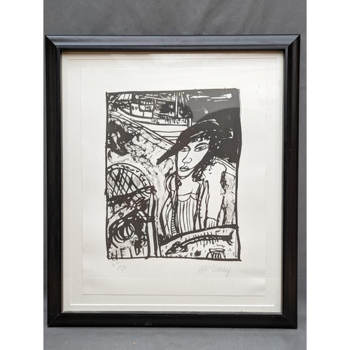 219 - JOHN BELLANY CBE RA HRSA LLD (1942-2013) *ARR* Protect Me Lithograph, pencil signed limited editon 4... 