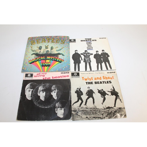 363 - Beatles picture sleeve singles to include Magical Mystery Tour, Twist and Shout, Long Tall Sally and... 