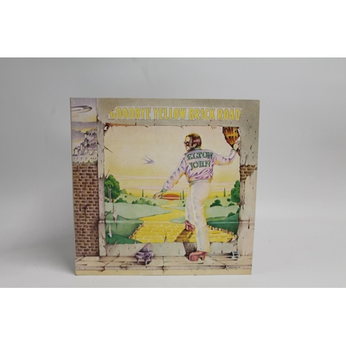 361 - Elton John Goodbye Yellow Brick Road on double record yellow vinyl.