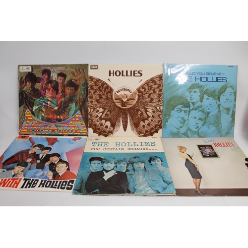 368 - Collection of Hollies records to include Evolution PMC 7022 matrix XEX 635-1, 636-1, Butterfly PCS 7... 