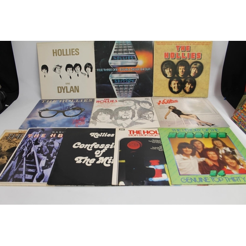 368 - Collection of Hollies records to include Evolution PMC 7022 matrix XEX 635-1, 636-1, Butterfly PCS 7... 