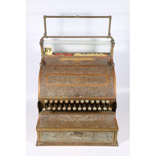 289 - The National Cash Register Company of Dayton Ohio United States cash register, 42cm long.