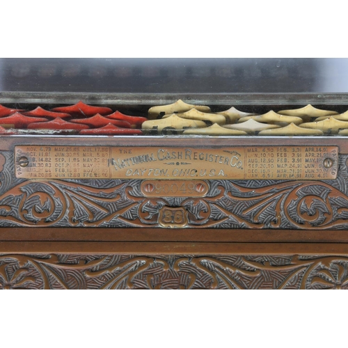 289 - The National Cash Register Company of Dayton Ohio United States cash register, 42cm long.