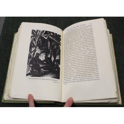 277 - TOMLINSON H. M.  The Sea & the Jungle. Signed ltd. ed. 495/515. Woodcut illus. by Clare Leighton... 