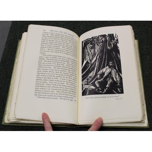 277 - TOMLINSON H. M.  The Sea & the Jungle. Signed ltd. ed. 495/515. Woodcut illus. by Clare Leighton... 