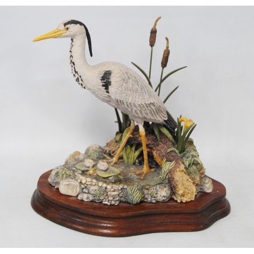 274 - Border Fine Arts limited edition figure, 'Patience', 1992, by David Walton, on a naturalistic base a... 