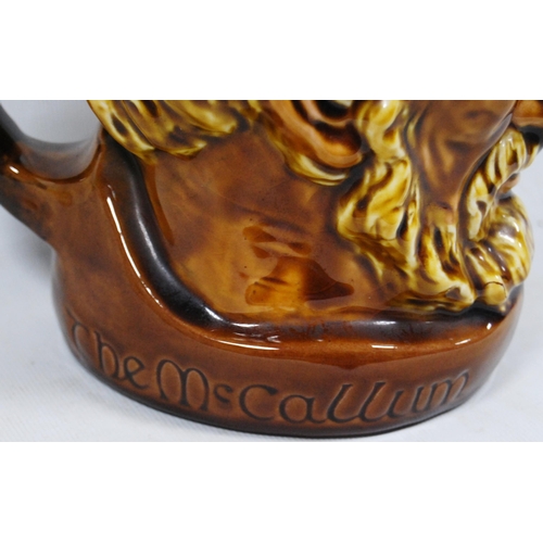 254 - Large Royal Doulton Kingsware character jug, 'The McCallum', printed backstamp to the underside, 18c... 