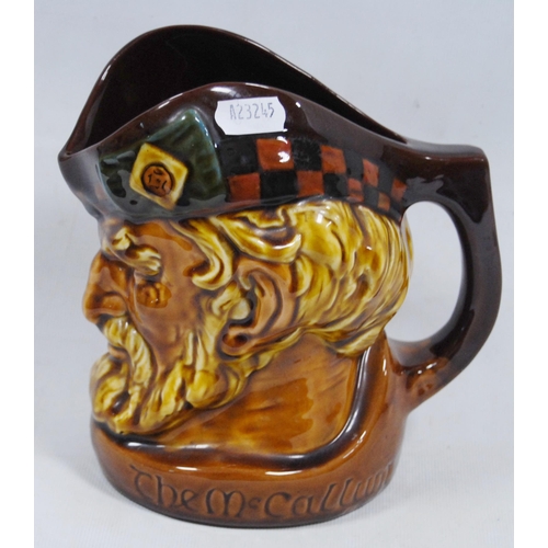 254 - Large Royal Doulton Kingsware character jug, 'The McCallum', printed backstamp to the underside, 18c... 