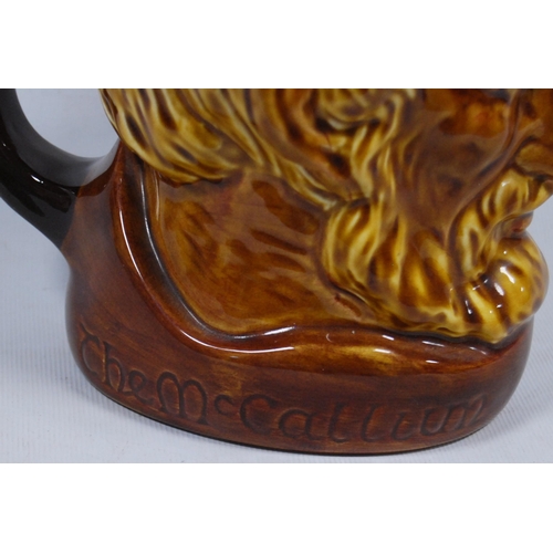 255 - Large Royal Doulton Kingsware character jug, 'The McCallum', printed backstamp to the underside, 18c... 