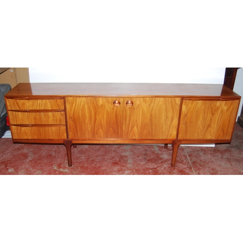 415 - Mid 20th century teak sideboard by AH McIntosh & Co., Ltd, Kirkcaldy, Scotland, of long proporti... 