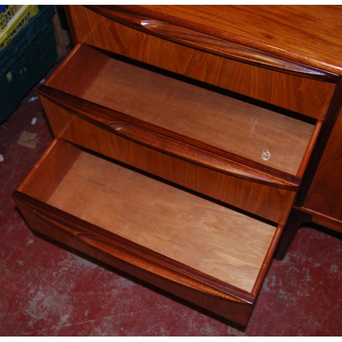 415 - Mid 20th century teak sideboard by AH McIntosh & Co., Ltd, Kirkcaldy, Scotland, of long proporti... 