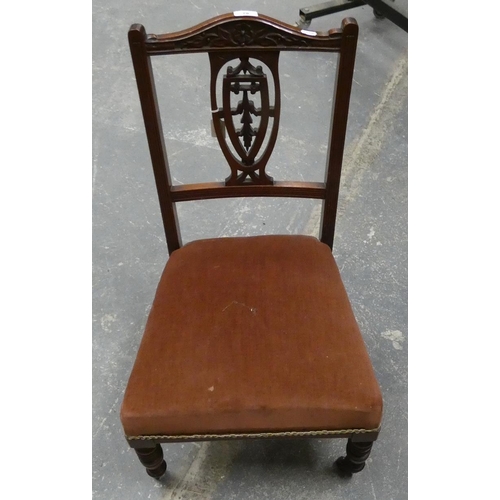 79 - Edwardian nursing chair