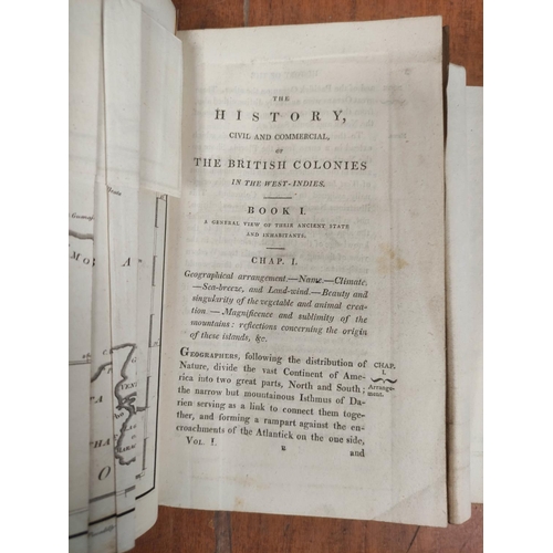 141 - EDWARDS BRYAN.  The History, Civil & Commercial of the British Colonies in the West In... 