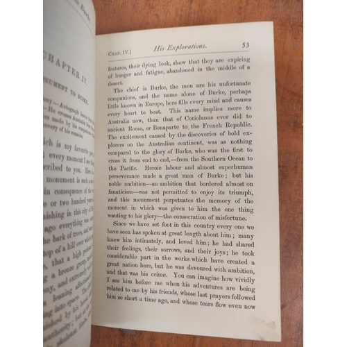 142 - DE BEAUVOIR MARQUIS.  A Voyage Round the World. 2 vols. - Australia, Java, Siam, Canton. R... 