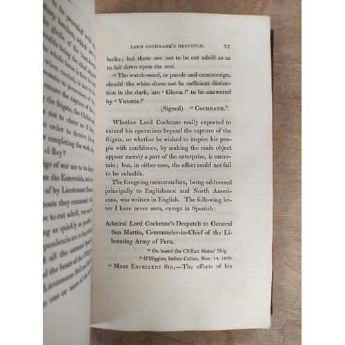 155 - HALL CAPT. BASIL.  Extracts from a Journal Written on the Coasts of Chili, Peru & Mexico. 2 vols... 