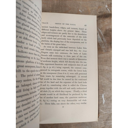 158 - LYELL SIR CHARLES.  Travels in North America, Canada & Nova Scotia with Geological Observations.... 