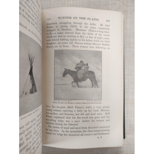 159 - McCLINTOCK WALTER.  The Old North Trail or Life, Legends & Religion of the Blackfeet I... 