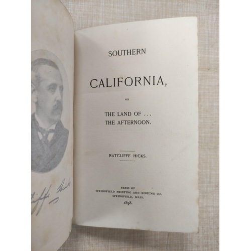 163 - BIRKBECK  MORRIS.  Letters from Illinois. Qtr. calf. 3rd ed., 1818; also Ratcliffe Hi... 