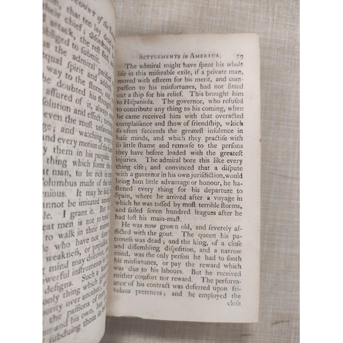 164 - (BURKE EDMUND).  An Account of the European Settlements in America. 2 vols. 12mo. Mottled calf. Dubl... 