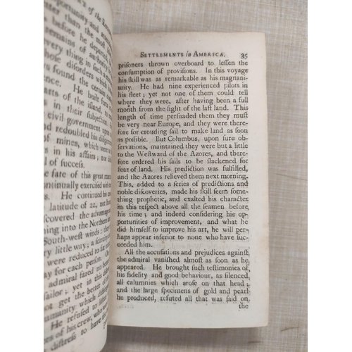 164 - (BURKE EDMUND).  An Account of the European Settlements in America. 2 vols. 12mo. Mottled calf. Dubl... 