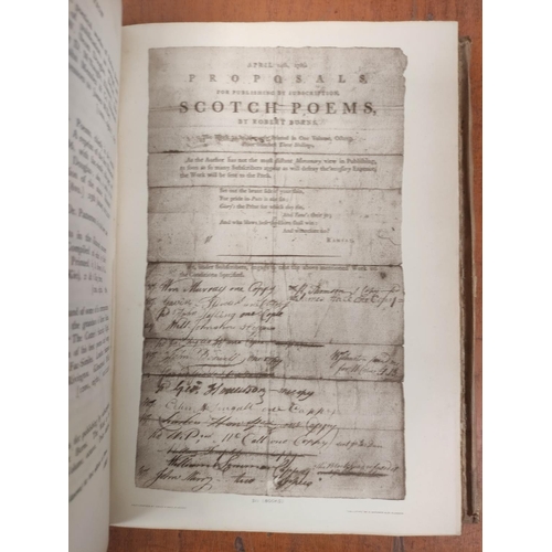 170 - BURNS ROBERT.  Memorial Catalogue of the Burns Exhibition. Ltd. ed. 13/400. Quarto. Orig. ... 