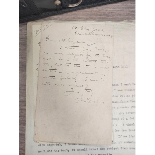 100 - THE LITERARY AGENCY OF LONDON. Charles Francis CAZENOVE (1870-1915) and George Herbert PERRIS (1866-... 