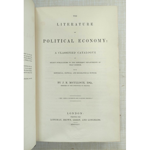 101 - SMITH ADAM.  An Inquiry into the Nature & Causes of the Wealth of Nations. 3 vols. Old red cloth... 