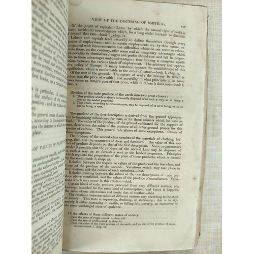 101 - SMITH ADAM.  An Inquiry into the Nature & Causes of the Wealth of Nations. 3 vols. Old red cloth... 