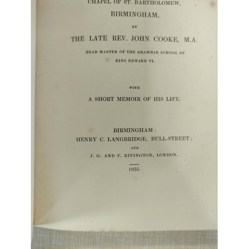 105 - GILPIN WILLIAM.  The Lives of Hugh Latimer, Bishop of Worcester & of Bernard Gilpin. C... 