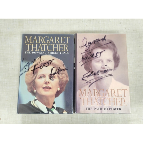 86 - THATCHER MARGARET.  The Path to Power & The Downing Street Years. 2 vols. in d.w's, ea... 