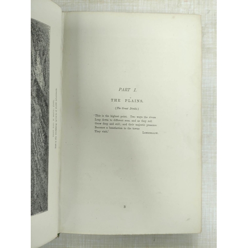 92 - DODGE RICHARD IRVING.  The Hunting Grounds of the Great West, A Description of the Plains,... 