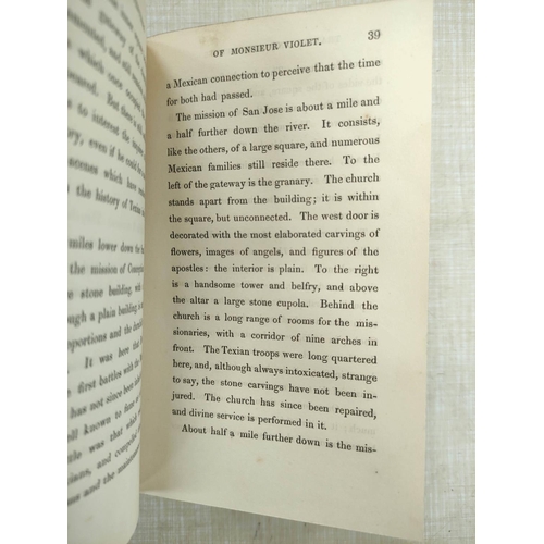 98 - MARRYAT CAPT.  Narrative of the Travels & Adventures of Monsieur Violet in California,... 