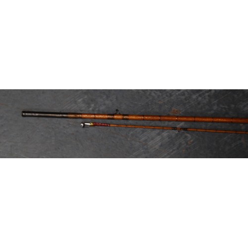 185 - Fishing interest: Five Hardy of Alnwick fishing rods to include a 13½ft Spey rod, c. 1960, a 13ft Pa... 