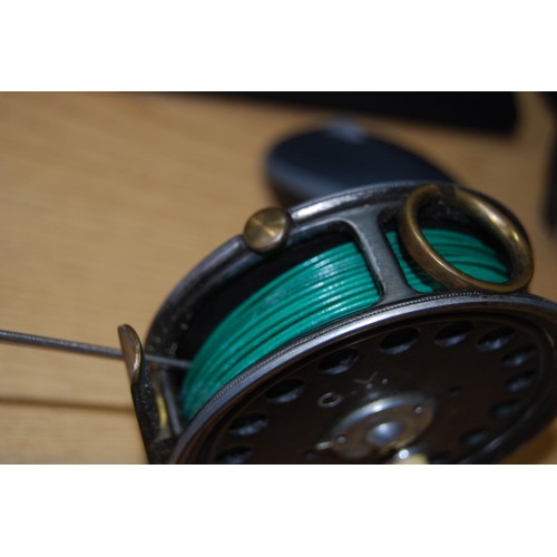 189 - Fishing interest: Hardy Bros 'The St George' reel, patent no. 24245.