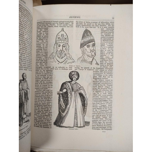 254 - The Antiquary, A Magazine Devoted to the Study of the Past. Vols. 1 to 20. Many eng. illus. Qua... 