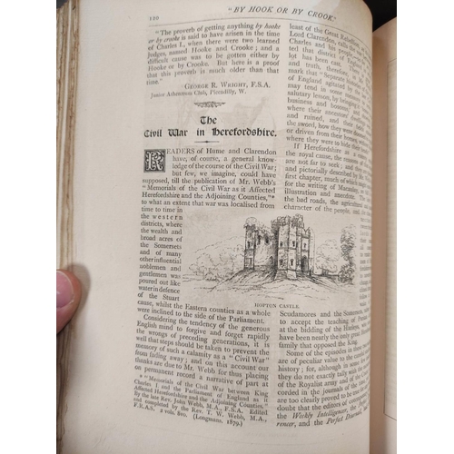 254 - The Antiquary, A Magazine Devoted to the Study of the Past. Vols. 1 to 20. Many eng. illus. Qua... 